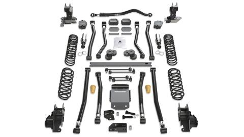 18-Up Wrangler JL 2 Door 4.5 Inch Alpine RT4 Long Arm Suspension System No Shocks TeraFlex