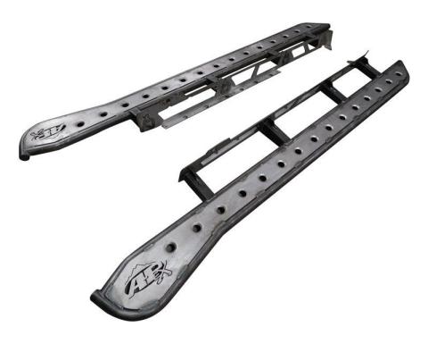 Tundra APEX Rock Sliders Bare with Fill Plates 07-19 Toyota Tundra CrewMax All Pro Off Road