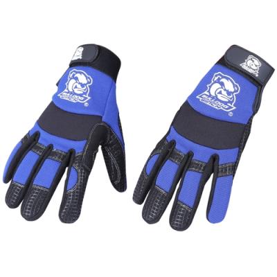 Trail Gloves Xl Black Form Fit W/Synthetic Leather Palm