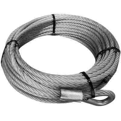 Wire Rope 10005 9/25 Inch x 87 Foot (9.2mm x 26.5m) Bulldog Winch