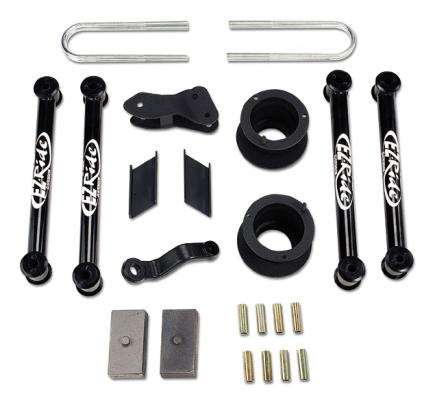 4.5 Inch Lift Kit 03-07 Dodge Ram 2500/3500 with Coil Spring Spacers and Rear Blocks Fits Vehicles Built June 30 2007 and Earlier Tuff Country