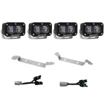 S2 SAE OEM Fog Light Replacement Kit 2024-On Toyota Tacoma TRD Pro/Trailhunter Clear Baja Designs