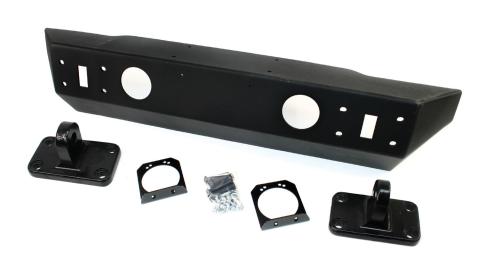07-18 Wrangler JK RockGuard Explorer Front Bumper Offset Drum Winch TeraFlex