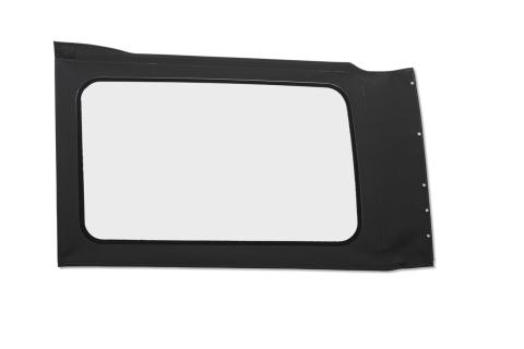 OE JL Replacement Windows Jeep 2018-26 Wrangler JL Quarter Left Hand 4-Door Black Twill Clear Bestop
