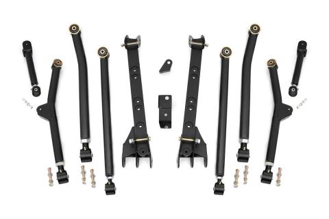 4-6 Inch Jeep Long Arm Upgrade Kit 04-06 Wrangler Unlimited TJ Rough Country
