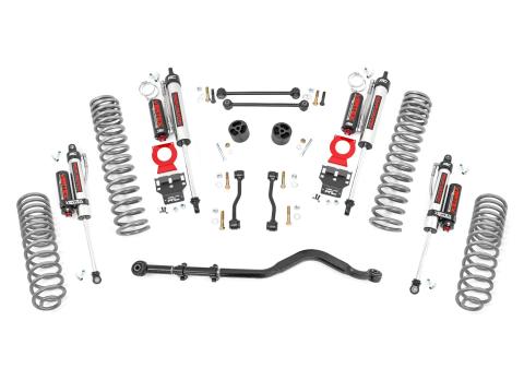 Jeep Gladiator 3.5 Inch Jeep Suspension Lift Kit Coil Springs Vertex Reservoir Shocks For 20-Pres Jeep Gladiator Rough Country