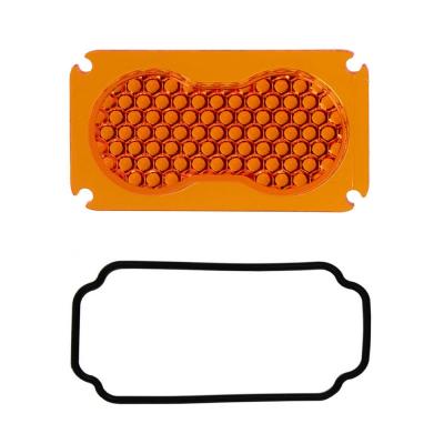 S2 Light Pod Lens Kit (Work/Scene; Factory Amber) Baja Designs
