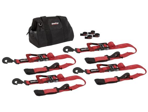 Off-Road Tie-Down Kit Red SpeedStrap
