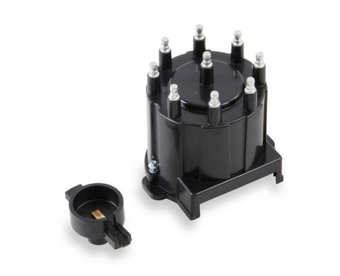 Distributor Cap & Rotor Kit Hei Style Black The 8139 Distributor Cap And Rotor Kit Fits GM Computer Controlled Hei Style Distributors ACCEL