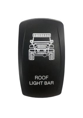 Switch, Rocker JK Roof Light Bar   