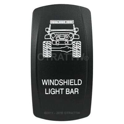 Switch, Rocker JK Windshield Light Bar   