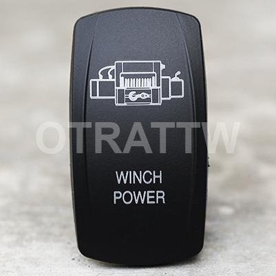 Switch, Rocker Winch Power   