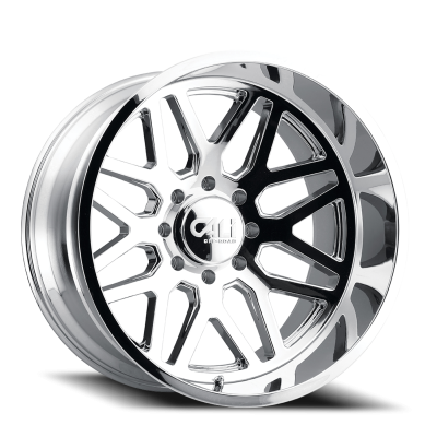 Cast Aluminum Wheels Invader 9115 CH 20x12 Chrome 6 On 135 Bolt Pattern -51 Offset Cali Offroad Wheels