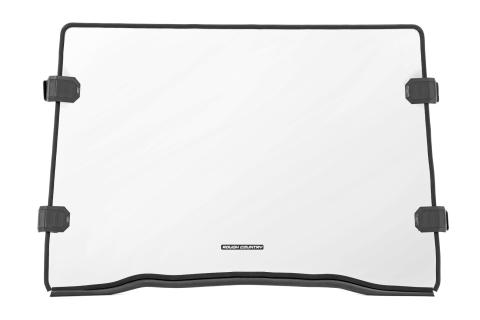Polaris Scratch Resistant Full Windshield (14-19 RZR 900/1000XP) Rough Country