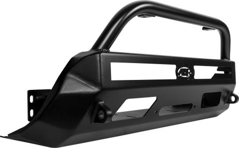 12-15 Toyota Tacoma Low Profile Front Bumper Black Powdercoat Center Hoop All Pro Off Road