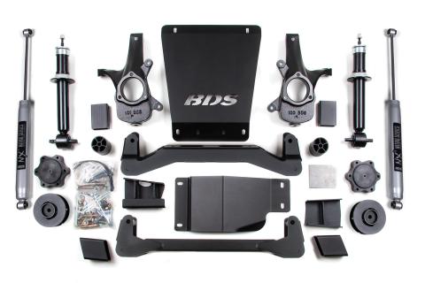 4 Inch Lift Kit Avalanche Surburban Tahoe or Yukon 1500 07-14 4WD 2 Inch Lift Coil Spacer Fox 2.0 Performance Shocks