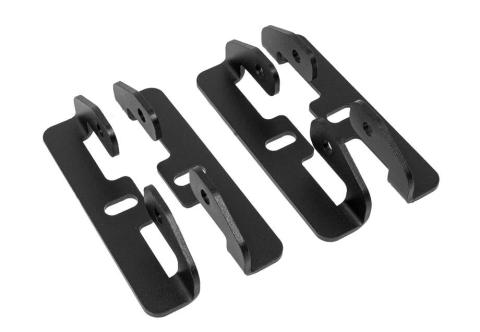 2019-Present Ford Ranger Fog Mounts 18W Combo 3x2 Amber Pods OEM Adapters Cali Raised LED