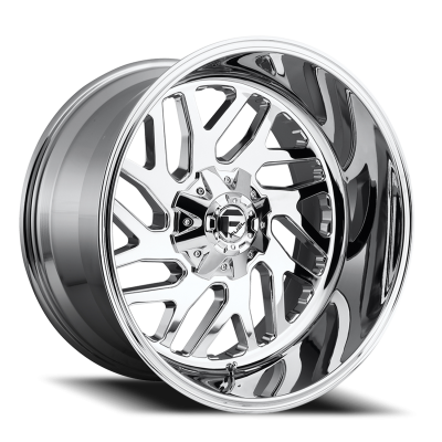 Aluminum Wheels 22X10 Triton D609 5 On 139.7/5 On 150 Chrome Plated 110.1 Bore -18 Offset Mesh Spoke Fuel Off Road Wheels