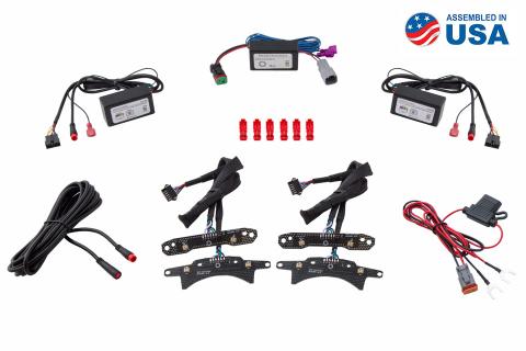 RGBW DRL LED Boards for 2015-2021 Dodge Challenger 