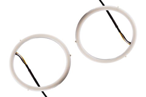 Halo Lights LED 110mm Amber Pair Diode Dynamics