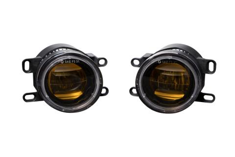 Elite Series Fog Lamps for 2018-2020 Toyota Sienna Pair Yellow 3000K Diode Dynamics