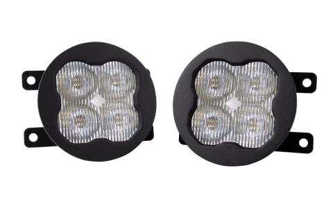 SS3 LED Fog Light Kit for 2013-2016 Ford C-Max White SAE Fog Pro w/ Backlight Diode Dynamics