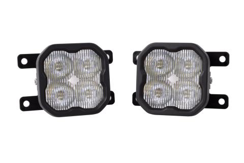 SS3 LED Fog Light Kit for 2009-2014 Ford Focus White SAE Fog Max w/ Backlight Diode Dynamics