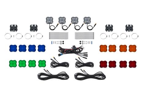 Stage Series Rock Light Installer Kit for RZR XP, White