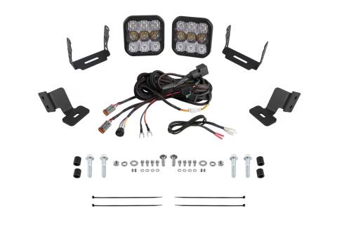 Stage Series Ditch Light Kit for 2019-2024 Honda Talon, SS5 Pro White Combo