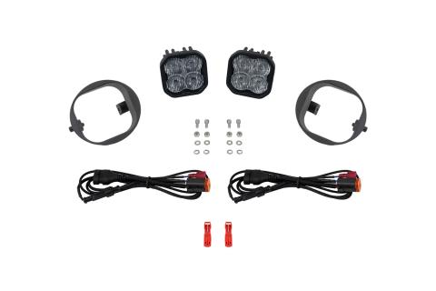SS3 LED Fog Light Kit for 09-11 Honda Element, Sport White SAE Fog Diode Dynamics