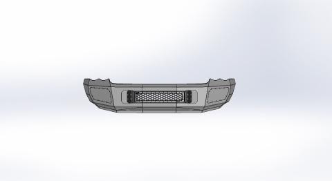 03-05 RAM 2500-3500 Front Bumper Flog Industries