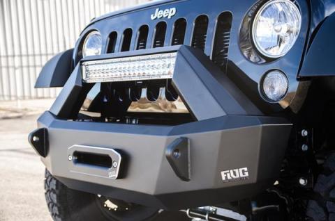 JK Front Stubby Bumper 07-18 Wrangler JK Raw Flog Industries