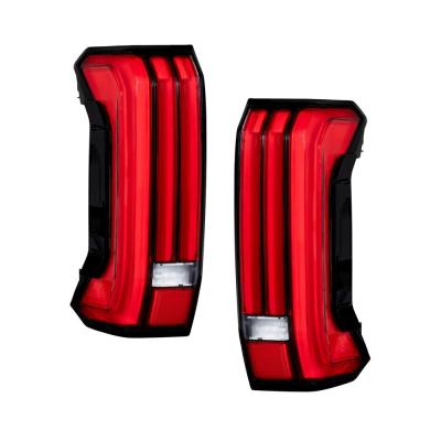 22-25 Toyota Tundra LED Tail Lights, Red (Pair) Form Lighting