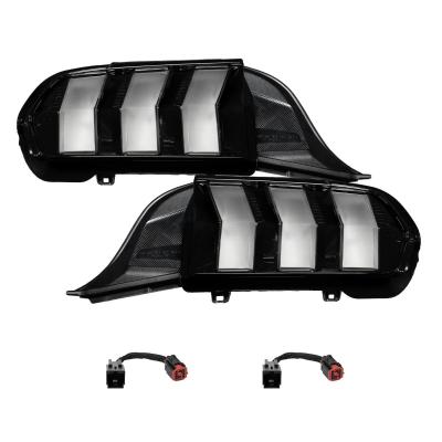 24-25 Ford Mustang Sequential LED Tail Lights, Clear (Pair) Form Lighting