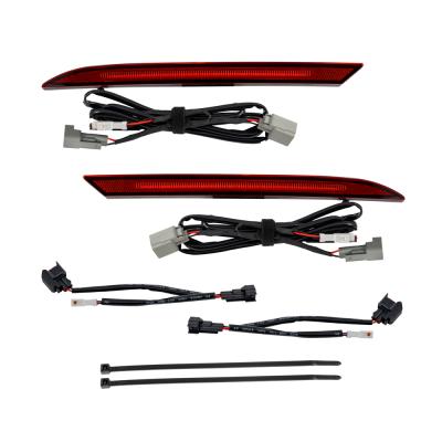 2018-Present Ford Mustang LED Rear Reflector Red Pair Form Lighting