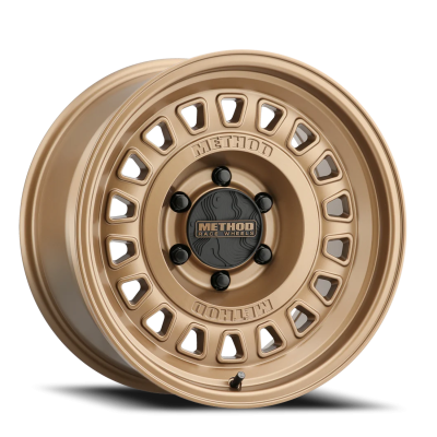 Aluminum Wheels 17x8.5 MR320 Bolt Pattern 6 On 135 Offset 0 Lip Size 2.76 Method Bronze BZ Method