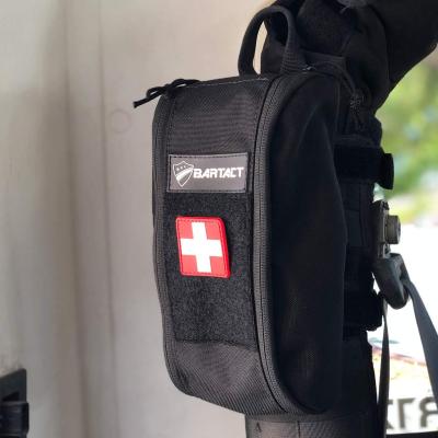 Roll Bar IFAK Kit Pouch MOLLE Back 1000d Cordura Nylon PALS Compatible Black Bartact