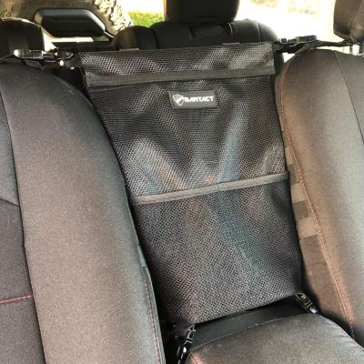 Universal Shade Material Seat Bag and Pet Divider Black Bartact