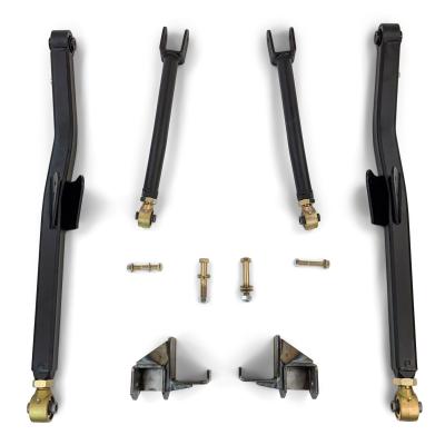 Premium Front Long Arm Upgrade Kit 3.6-V6/2.0-I4 2018+ JL Or OVERLAND+ Front Long Arm Upgrade Kit 3.6-V6 2020+ JT
