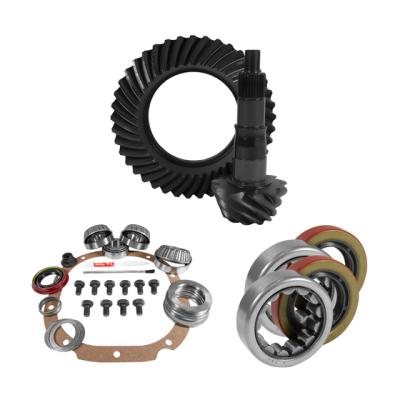 8.8 inch Ford 3.55 Rear Ring and Pinion Install Kit 2.25 inch OD Axle Bearings and Seals USA Standard