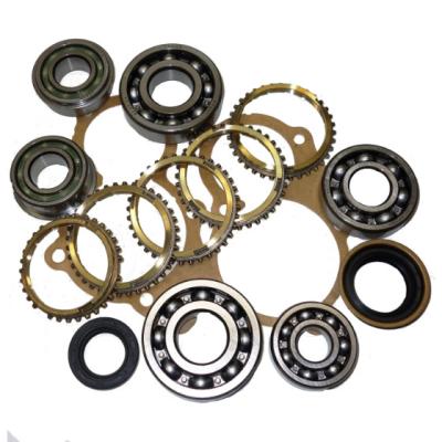 B00/B2200/RX7 Transmission Bearing/Seal Kit w/Synchro Rings 81-93 B00/B2200/RX7 Mazda 5-Speed Manual Trans Double Ball Front USA Standard Gear
