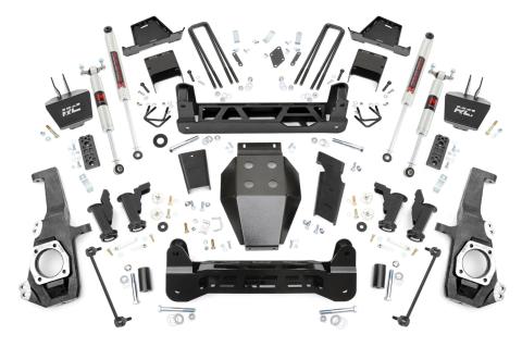 7 Inch Lift Kit Torsion Drop M1 Silverado/Sierra 2500HD/3500HD (20-26) Rough Country