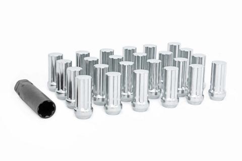 M14x1.5 Lug Nut Set Set of 32 Chrome Rough Country