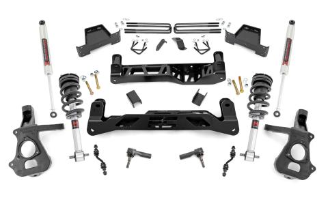 7 Inch Lift Kit Alu/Stamp Steel M1 Strut/M1 Silverado/Sierra 1500 (14-18 & Classic) Rough Country