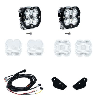 Squadron 2.0 Pro A-Pillar Light Kit Ford 2021-27 Bronco 2022-24 Bronco Raptor Toggle Baja Designs