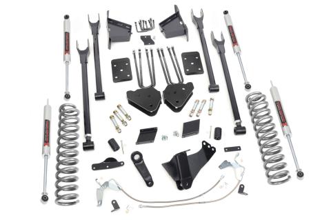 6 Inch Lift Kit 4-Link No OVLD M1 Ford F-250 Super Duty 4WD (15-16) Rough Country