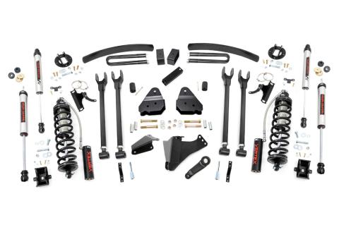 6 Inch Lift Kit Gas 4 Link OVLD C/O V2 Ford F-250/F-350 Super Duty (05-07) Rough Country