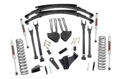 8 Inch Lift Kit 4 Link RR Springs M1 Ford F-250/F-350 Super Duty (05-07) Rough Country