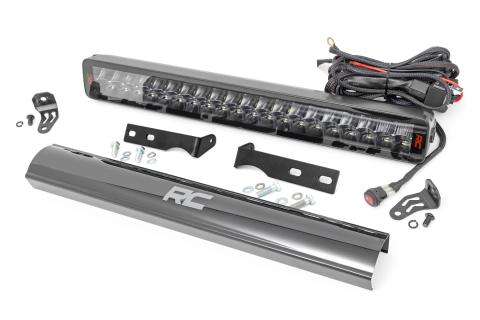 LED Light Kit Bumper Mount 20 Inch Spectrum Dual Row Jeep Grand Cherokee WK2 (11-20) Rough Country