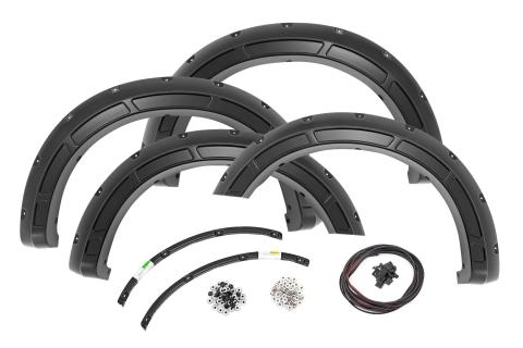 Defender Pocket Fender Flares D1 Stone Gray Ford F-250/F-350 Super Duty (23-25) Rough Country
